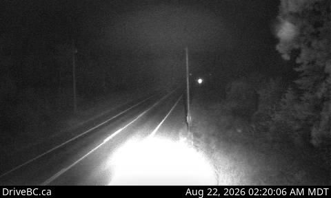 Traffic Cam Area C › South-East: Hwy 3/93 near Ha Ha Creek Road, looking southeast