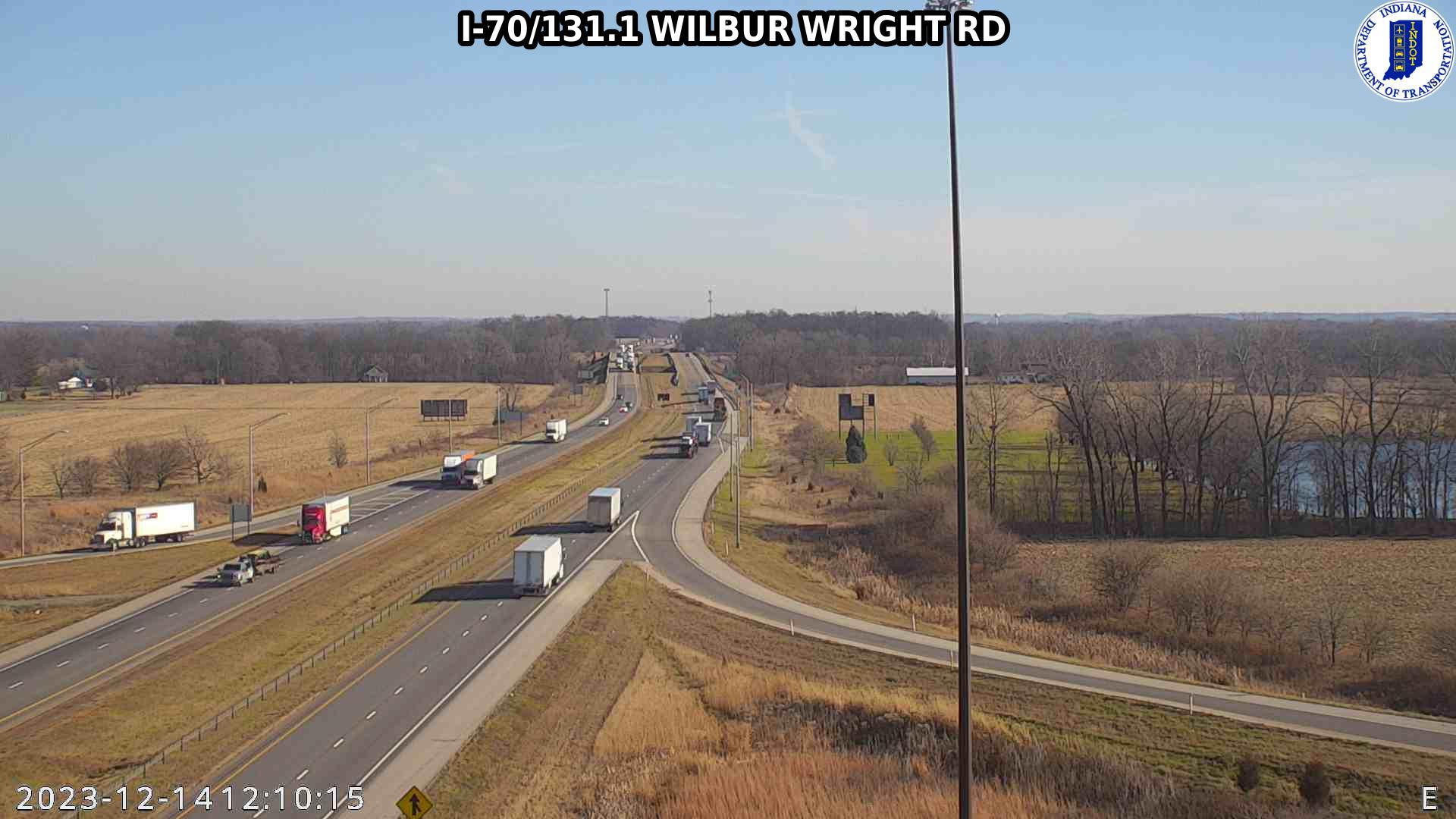 Traffic Cam New Lisbon: I-70: I-70/131.1 WILBUR WRIGHT RD