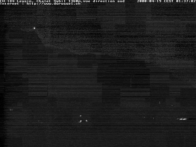 Leysin: Chalet Sybil, 1854 - vue en direction du sud-ouest