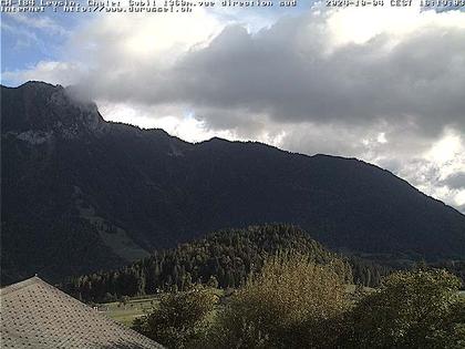 Leysin: Chalet Sybil, 1854 - vue en direction du sud-ouest