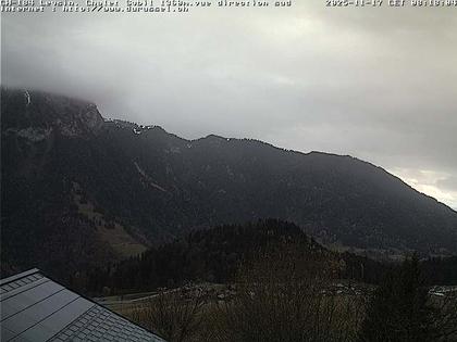 Leysin: Chalet Sybil, 1854 - vue en direction du sud-ouest