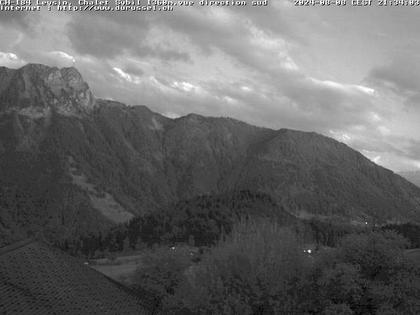 Leysin: Chalet Sybil, 1854 - vue en direction du sud-ouest