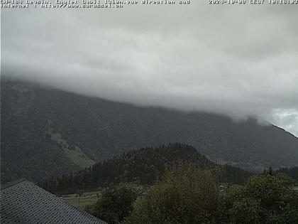 Leysin: Chalet Sybil, 1854 - vue en direction du sud-ouest