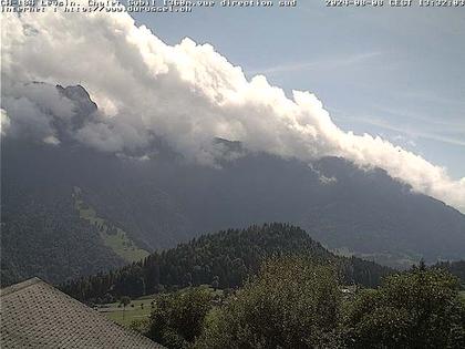 Leysin: Chalet Sybil, 1854 - vue en direction du sud-ouest