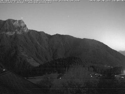 Leysin: Chalet Sybil, 1854 - vue en direction du sud-ouest