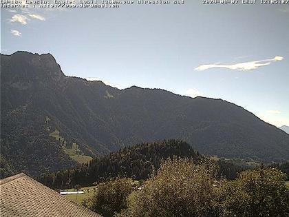 Leysin: Chalet Sybil, 1854 - vue en direction du sud-ouest