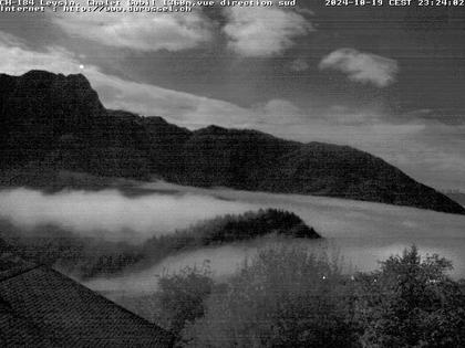 Leysin: Chalet Sybil, 1854 - vue en direction du sud-ouest