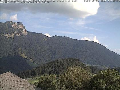 Leysin: Chalet Sybil, 1854 - vue en direction du sud-ouest