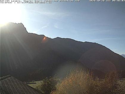 Leysin: Chalet Sybil, 1854 - vue en direction du sud-ouest