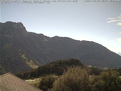 Leysin: Chalet Sybil, 1854 - vue en direction du sud-ouest