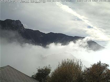 Leysin: Chalet Sybil, 1854 - vue en direction du sud-ouest