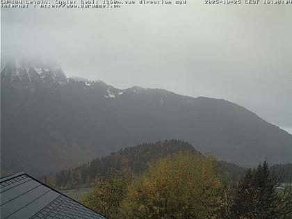 Leysin: Chalet Sybil, 1854 - vue en direction du sud-ouest