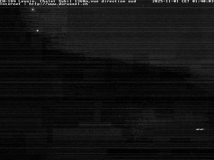 Leysin: Chalet Sybil, 1854 - vue en direction du sud-ouest