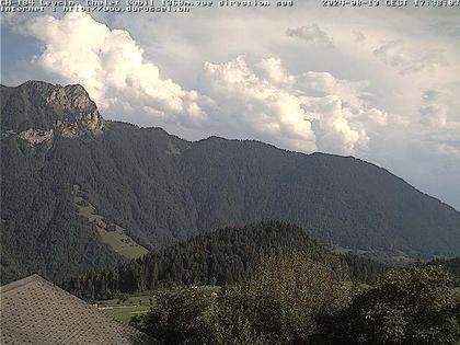 Leysin: Chalet Sybil, 1854 - vue en direction du sud-ouest