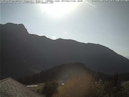 Leysin: Chalet Sybil, 1854 - vue en direction du sud-ouest