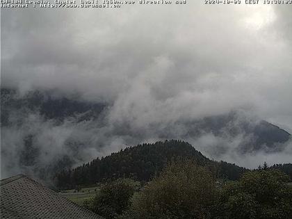 Leysin: Chalet Sybil, 1854 - vue en direction du sud-ouest