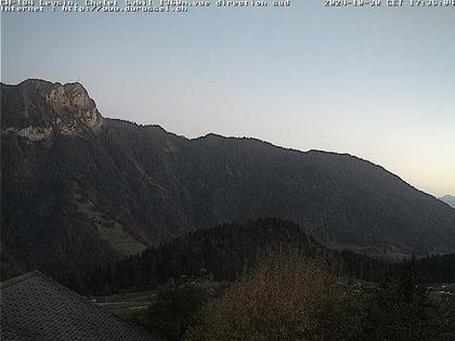 Leysin: Chalet Sybil, 1854 - vue en direction du sud-ouest