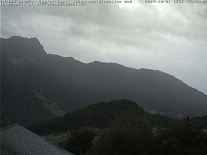 Leysin: Chalet Sybil, 1854 - vue en direction du sud-ouest