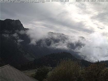 Leysin: Chalet Sybil, 1854 - vue en direction du sud-ouest