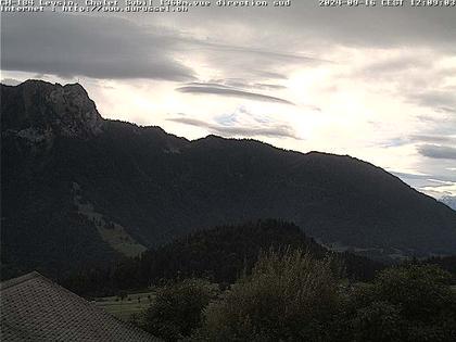 Leysin: Chalet Sybil, 1854 - vue en direction du sud-ouest