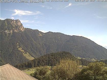 Leysin: Chalet Sybil, 1854 - vue en direction du sud-ouest