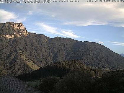 Leysin: Chalet Sybil, 1854 - vue en direction du sud-ouest