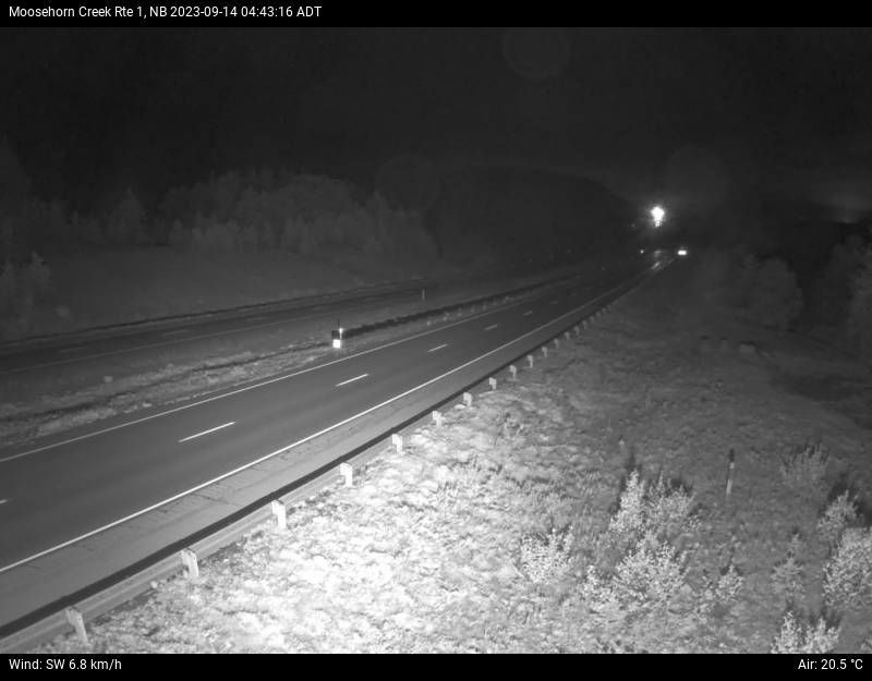 Traffic Cam Hampton Station: Moosehorn Creek