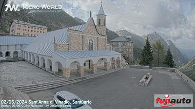immagine della webcam nei dintorni di Valdieri: webcam Sant'Anna di Vinadio