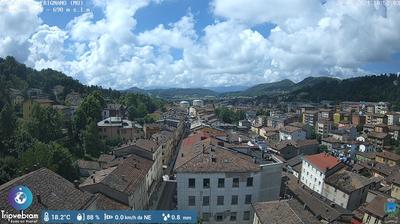 immagine della webcam nei dintorni di Lizzano in Belvedere: webcam Pavullo nel Frignano
