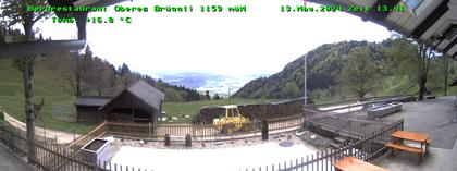 Selzach: Richtung Aare - Mittelland - Alpen vom oberen Brüggli