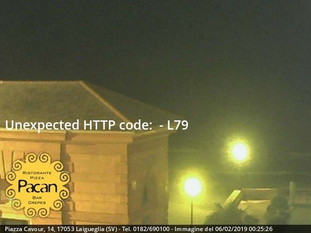 Traffic Cam Laigueglia: °