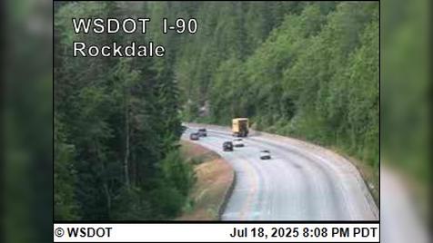 Traffic Cam Rockdale: I-90 at MP 49.3
