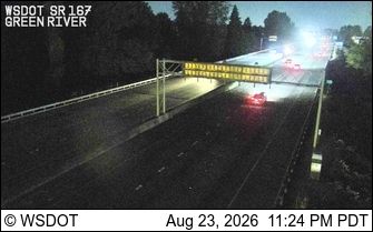 Traffic Cam Pacific: SR 167 at MP 18.9: Green River