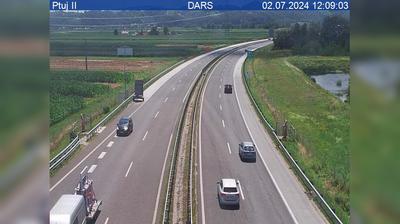 Zadnja slika ob 12h: Avtocesta Maribor - Gruškovje, Ptuj II, Podlehnik