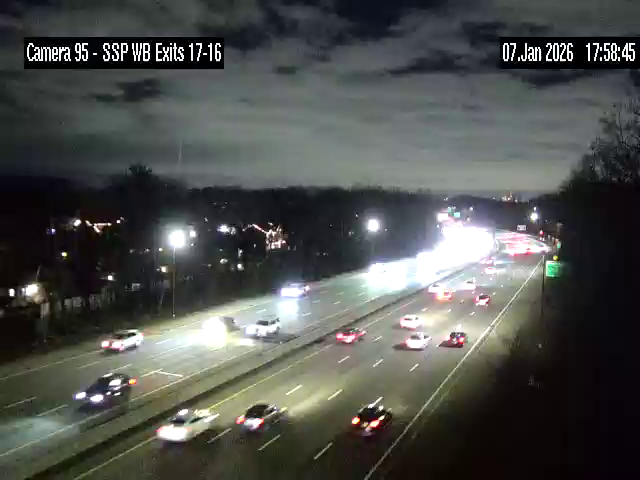 Traffic Cam Malverne › East: SSP between Exits 17 and