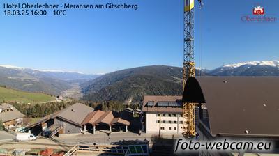 Preview delle webcam di Meransen - Maranza: Hotel Oberlechner - am Gitschberg