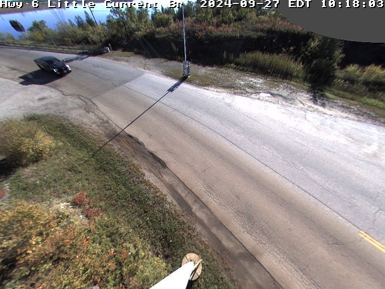 Traffic Cam Northeastern Manitoulin and the Islands: Highway 6 near Little Current