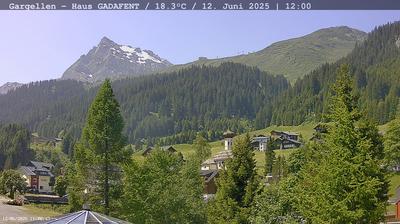 Gargellen mountain webcam