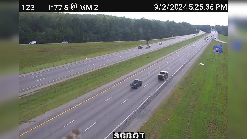 Traffic Cam Dixiana: I-77 S @ MM