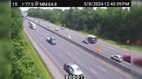 Riverview: I-77 S @ MM 84.8 (Entrance to Weigh Station) - Day time
