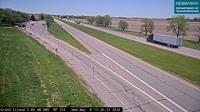 Doniphan: I-80: Grand Island WB Rest Area: Exiting restarea - Day time