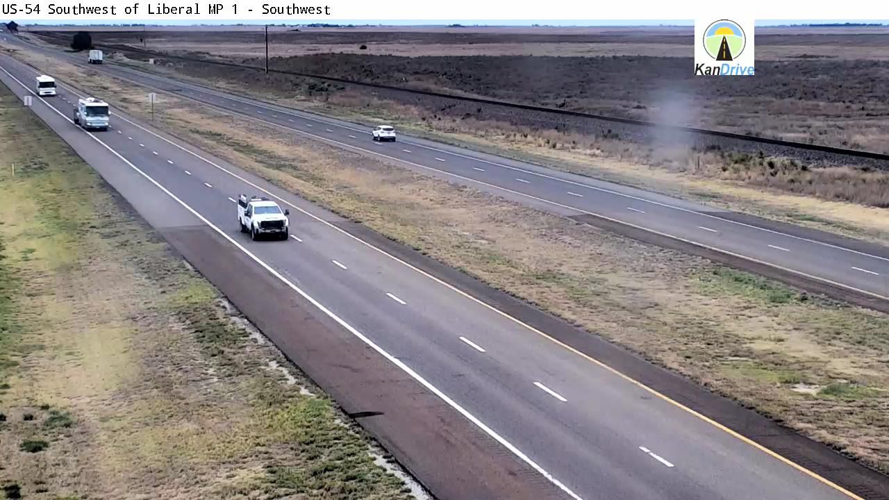 Traffic Cam Liberal: US-54 south of
