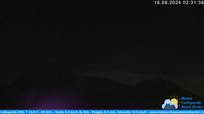 immagine della webcam nei dintorni di Selva dei Muli: webcam Collepardo