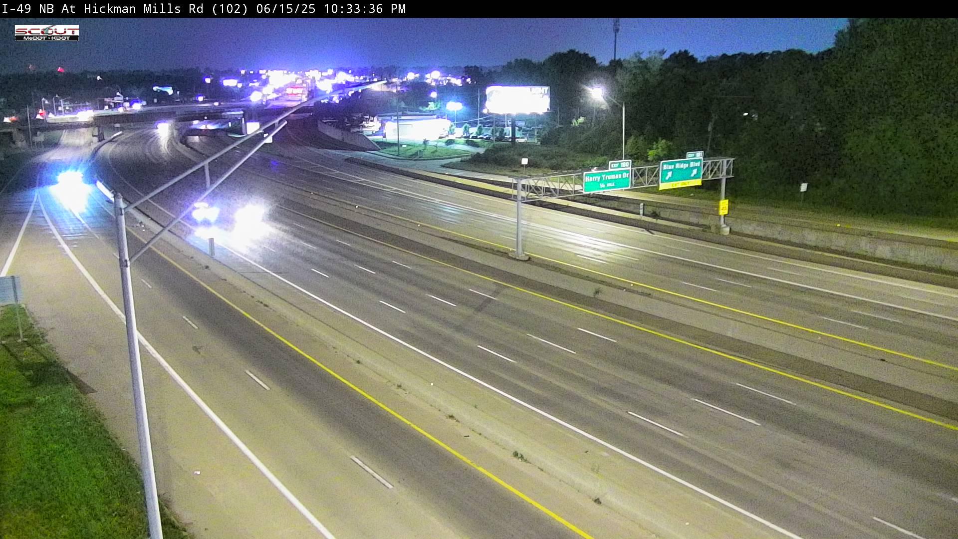 Traffic Cam Kansas City: I- N @ HICKMAN MILLS ROAD