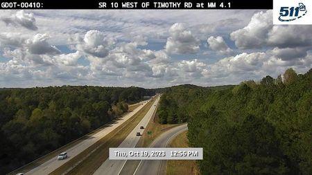 Traffic Cam Athens-Clarke County Unified Government: GDOT-CCTV-SR10-00410-CW-01--1