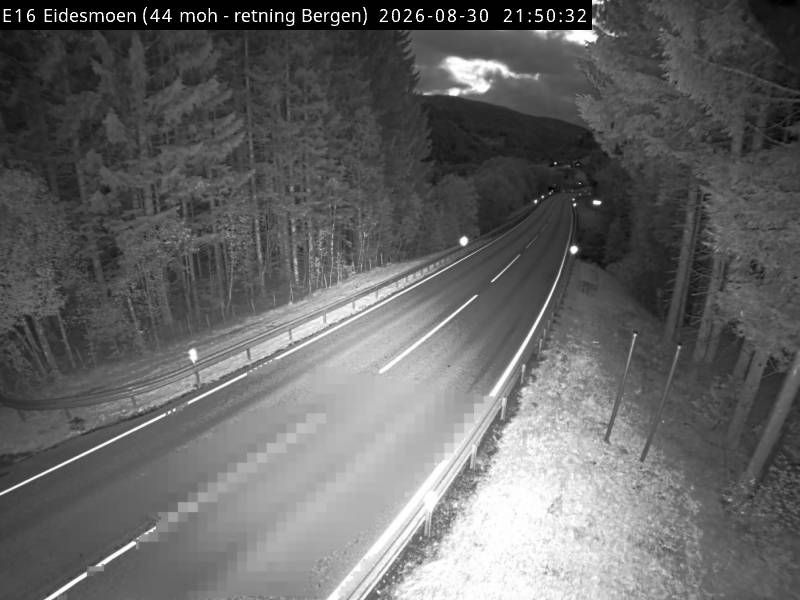 Traffic Cam Eidesmoen: E16 - Bergen