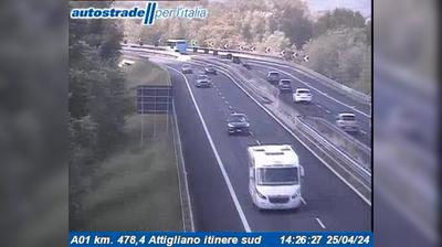 immagine della webcam nei dintorni di Penna in Teverina: webcam Attigliano