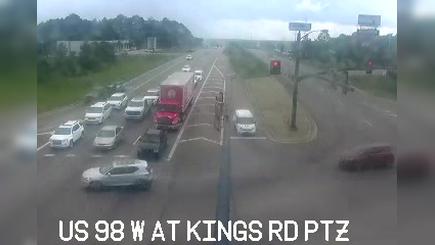 Traffic Cam Hattiesburg: US 98 at King Rd