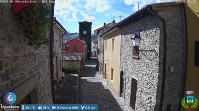 immagine della webcam nei dintorni di Sant'Agata Feltria: webcam Frontino