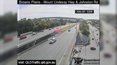 Daylight webcam view from Browns Plains: Mount Lindesay Highway & Johnston Road (North)